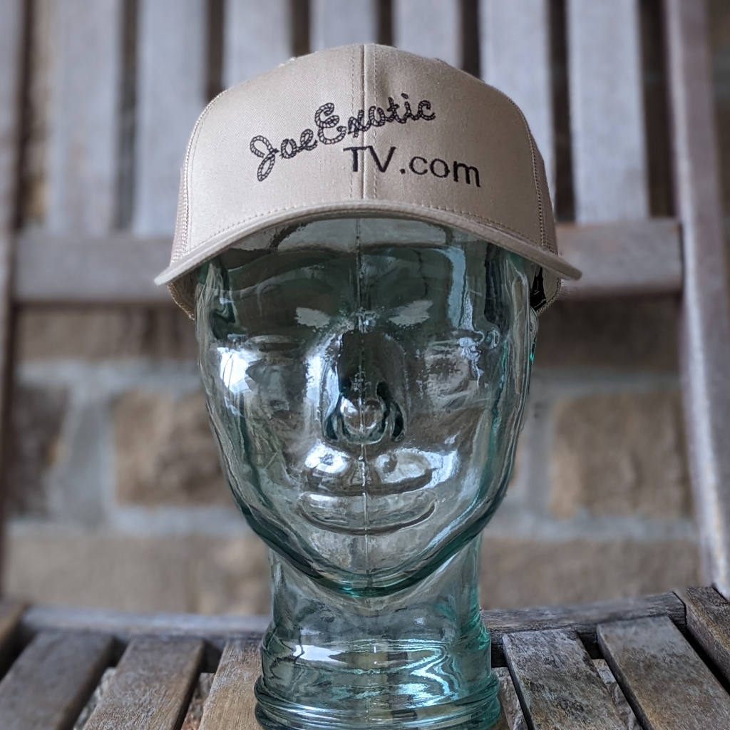 Nwt The Classic Joe Exotic Tv Beige Baseball Snapback Hat Unisex